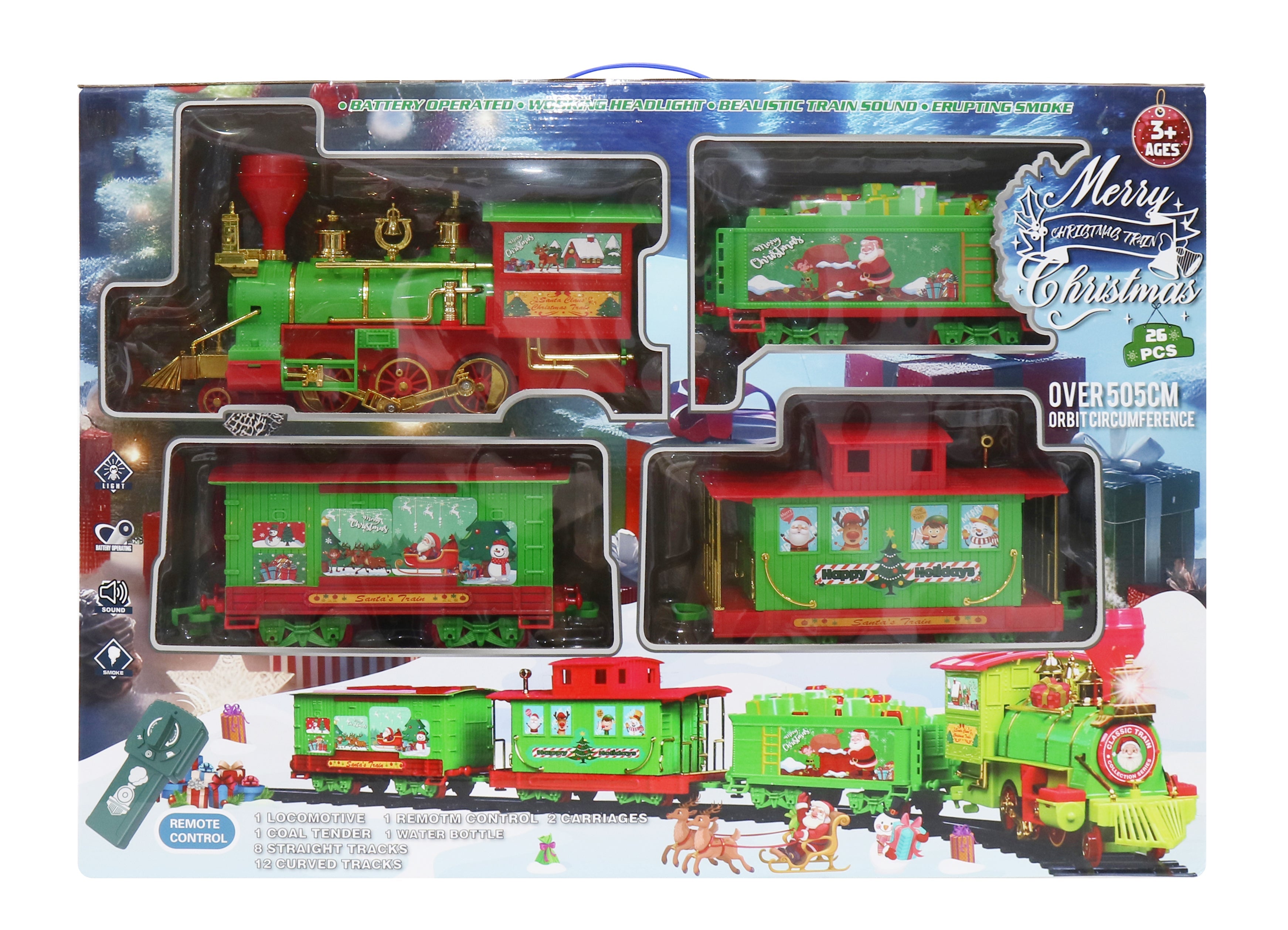 Trains and Wrap arounds