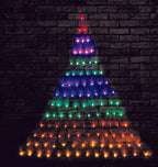 105 LED Rainbow Tree Shape Net