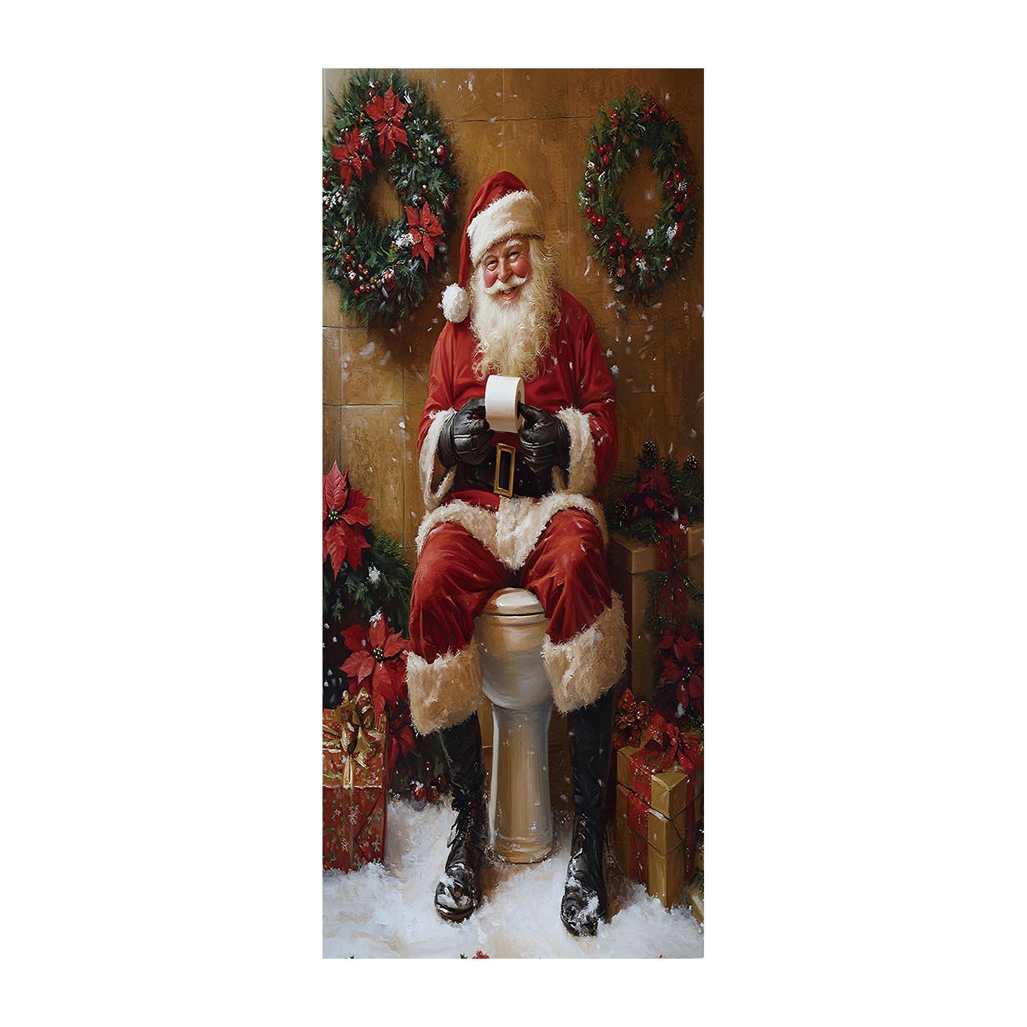 Door Cover Santa on Loo 210cm x 90cm - Coming Sept.