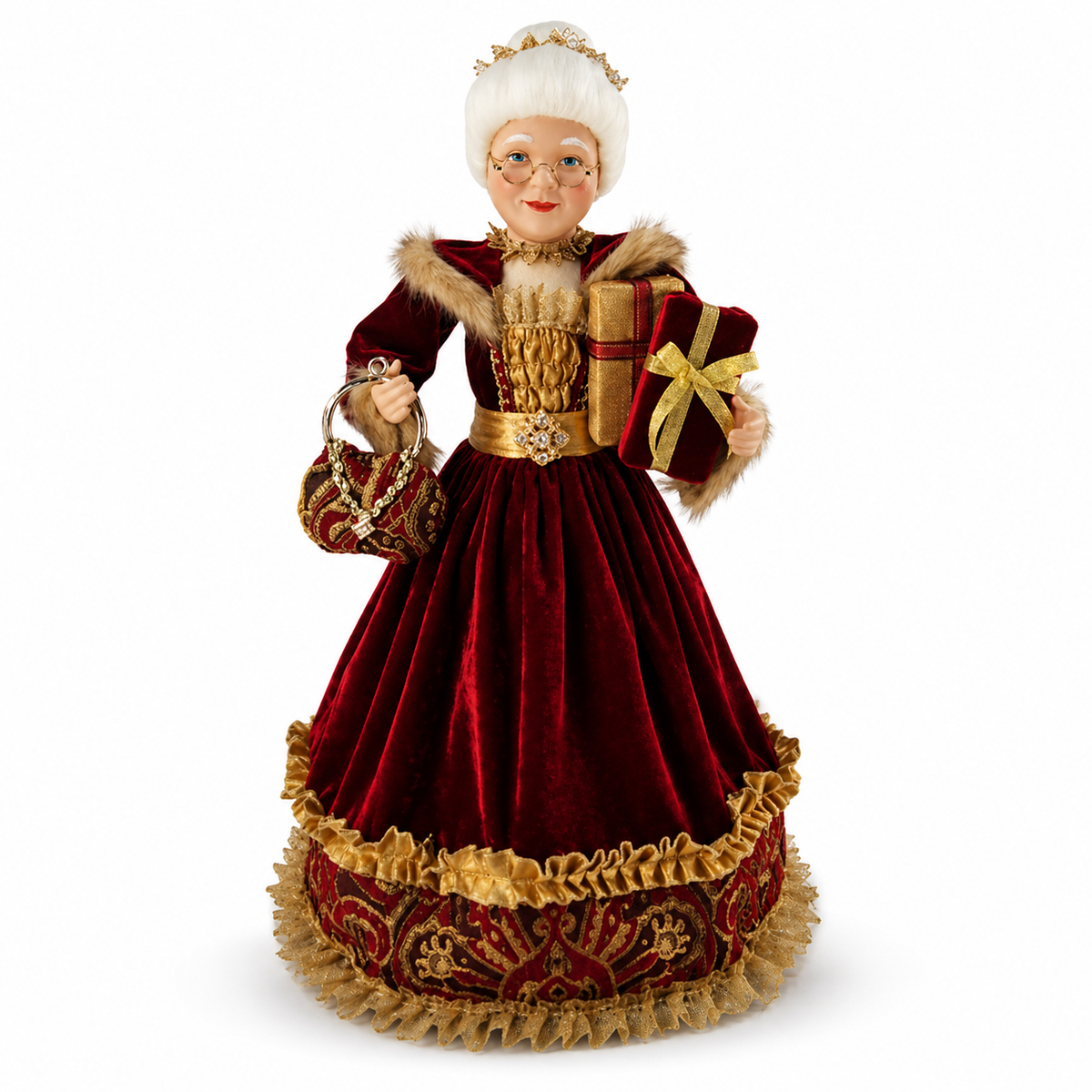 60cm Mrs Claus – Burgundy