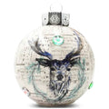 LED Ball 20cm Antique Deer
