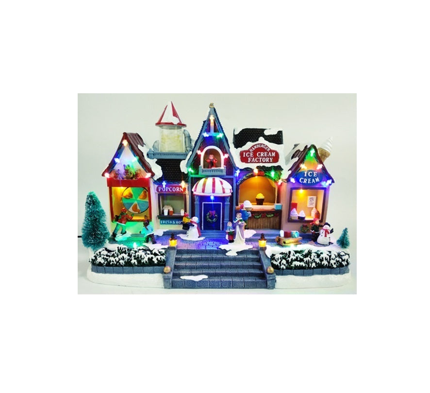 Animated Musical City Scene with LED - Coming Sept.
