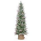 Winterberry Slimline 225cm Tree with LED Lighting