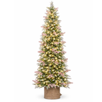 Winterberry Slimline 225cm Tree with LED Lighting