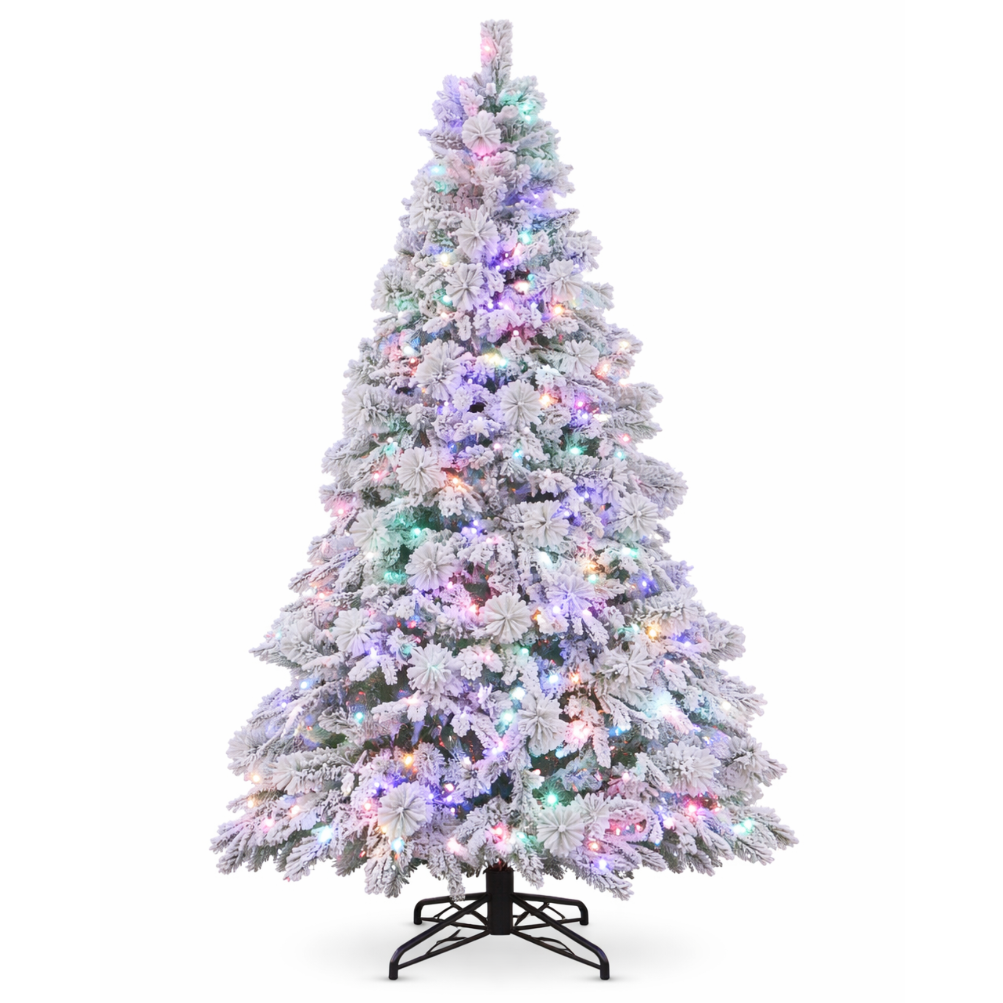 Arctic Glow Snowy Deluxe 2.4m Tree