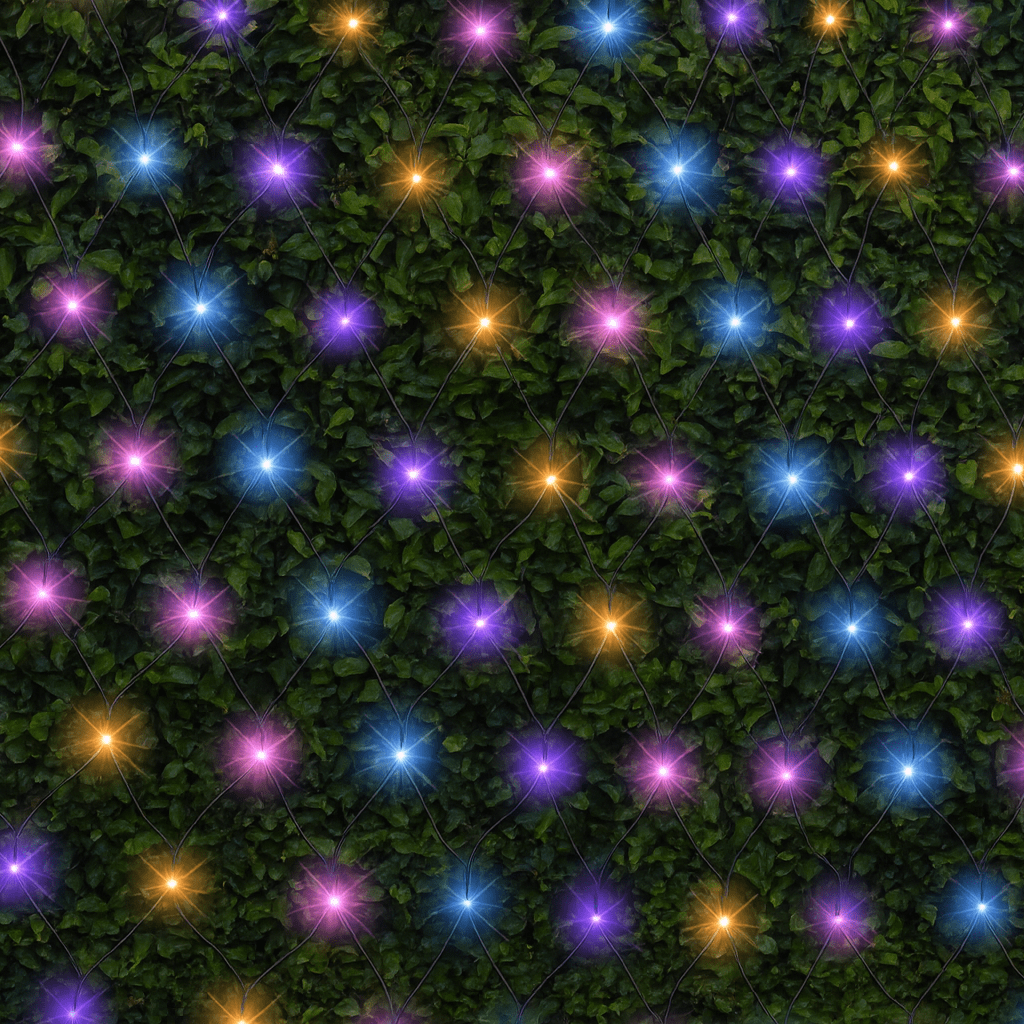 Solar Carnival Net Lights – 150 LED