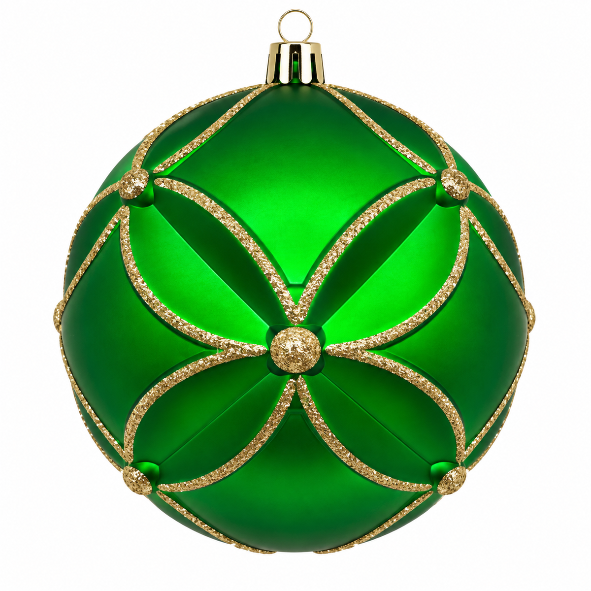 Green Shatterproof 12cm Bauble