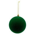 10cm Ball Velvet Green