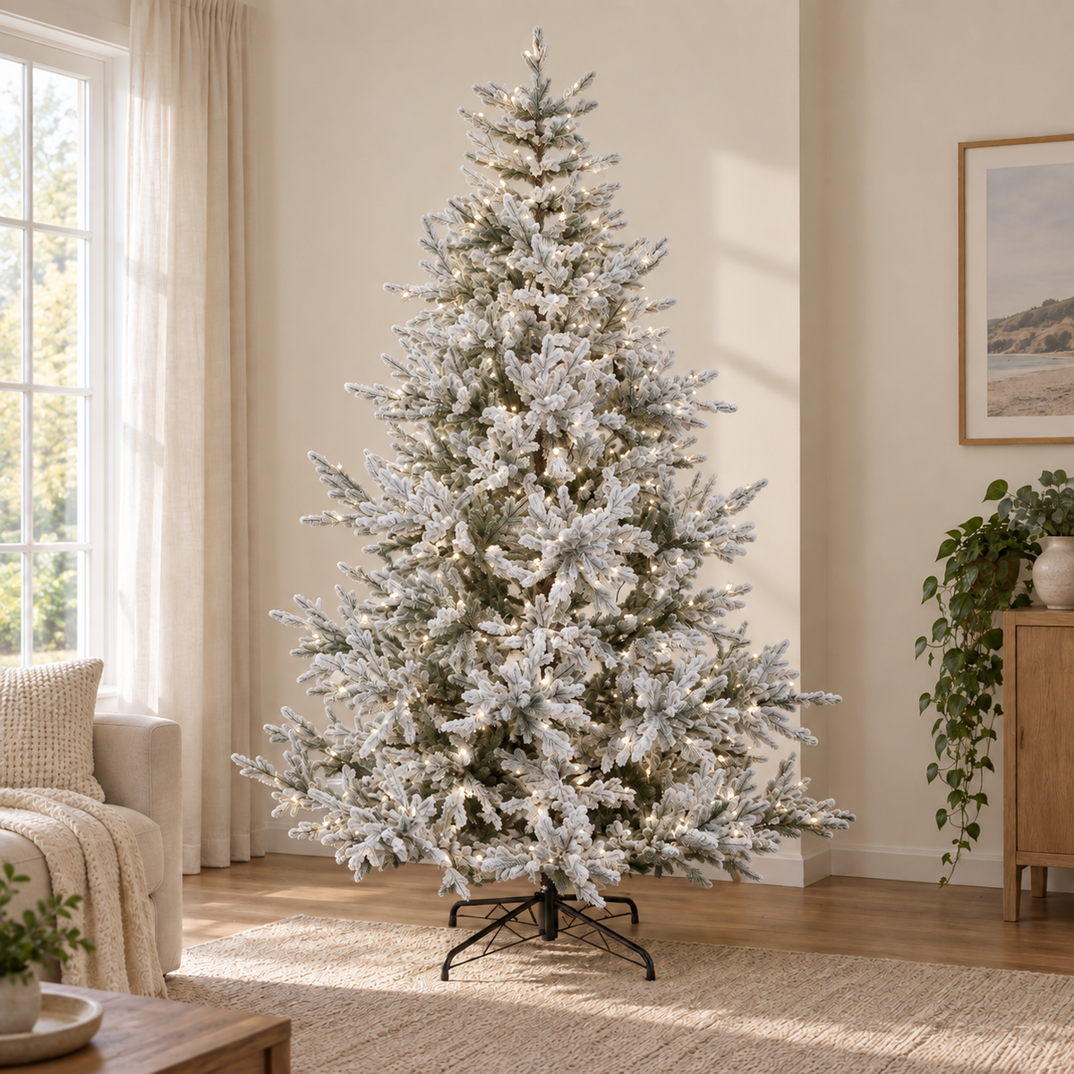 Aspen Frosted Fir Pre-Lit 180cm
