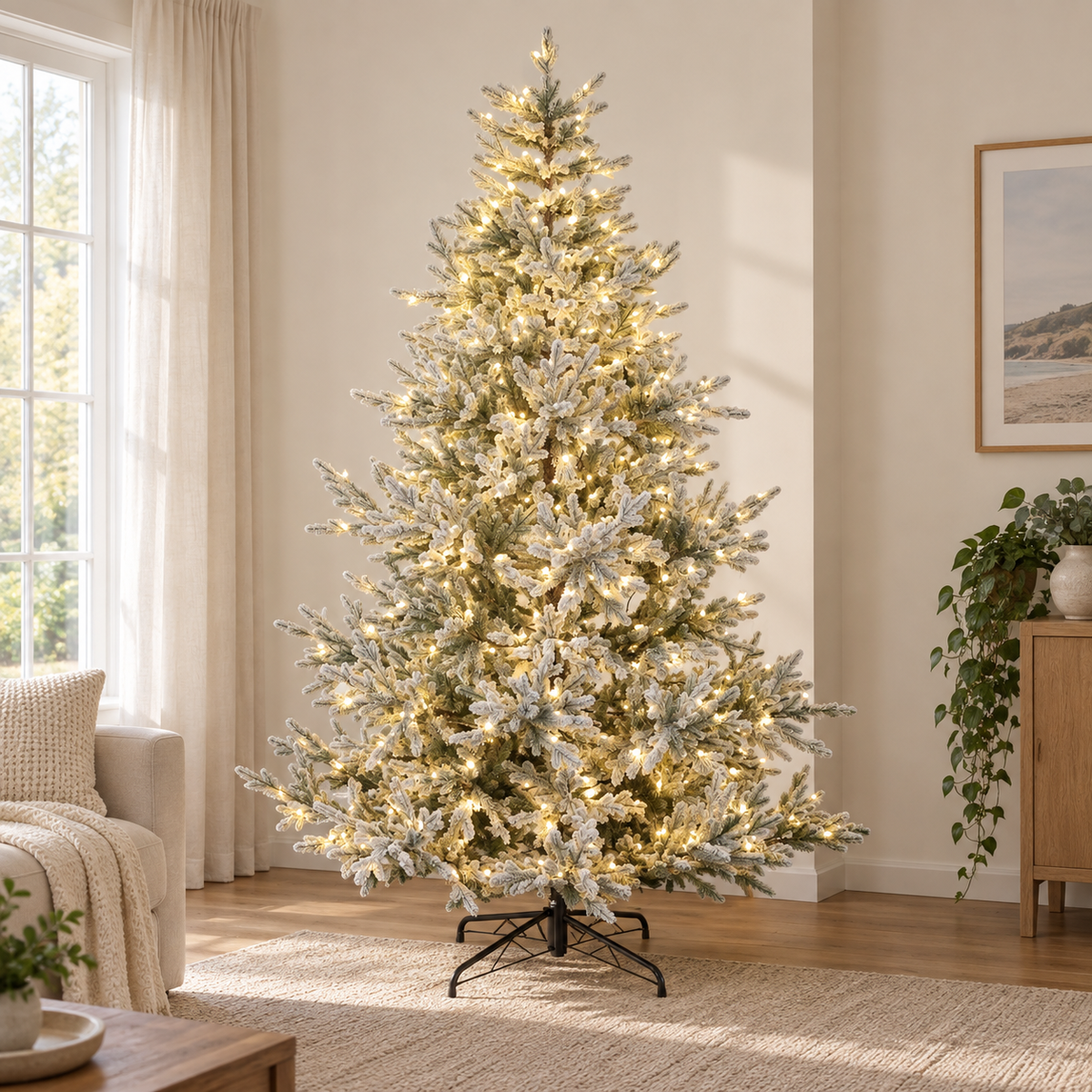 Aspen Frosted Fir Pre-Lit 180cm