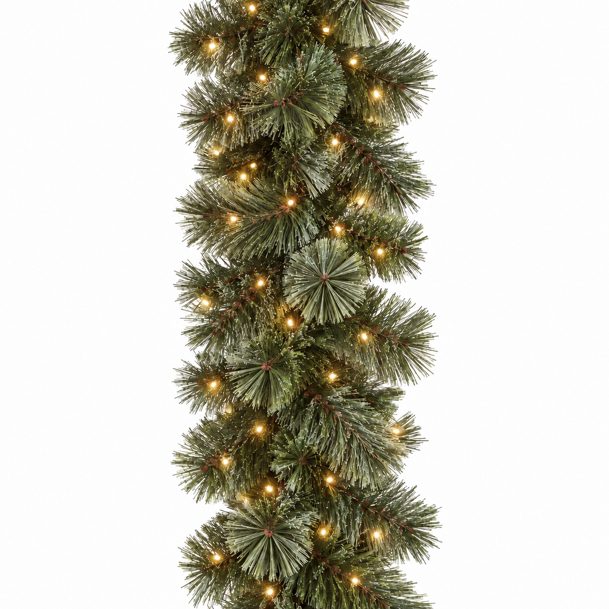 Australian Evergreen Blossom Pine Pre-Lit Garland 270cm