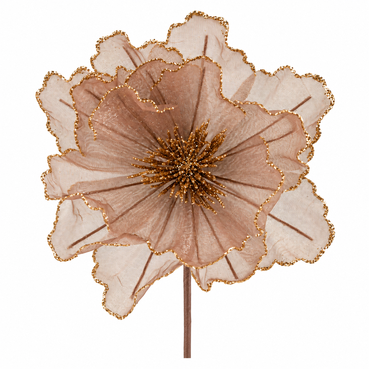 Brown Sheer Flower