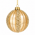Champagne Encrusted Lined Ball – 10cm