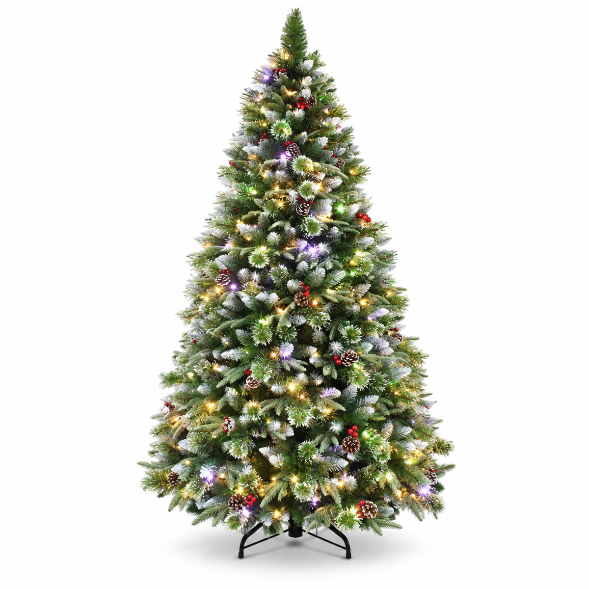 Winterberry Deluxe Pine Pre-Lit 180cm