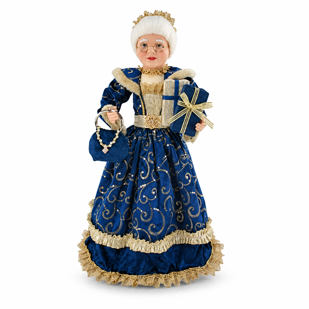 Mrs Claus Royal Blue 60cm