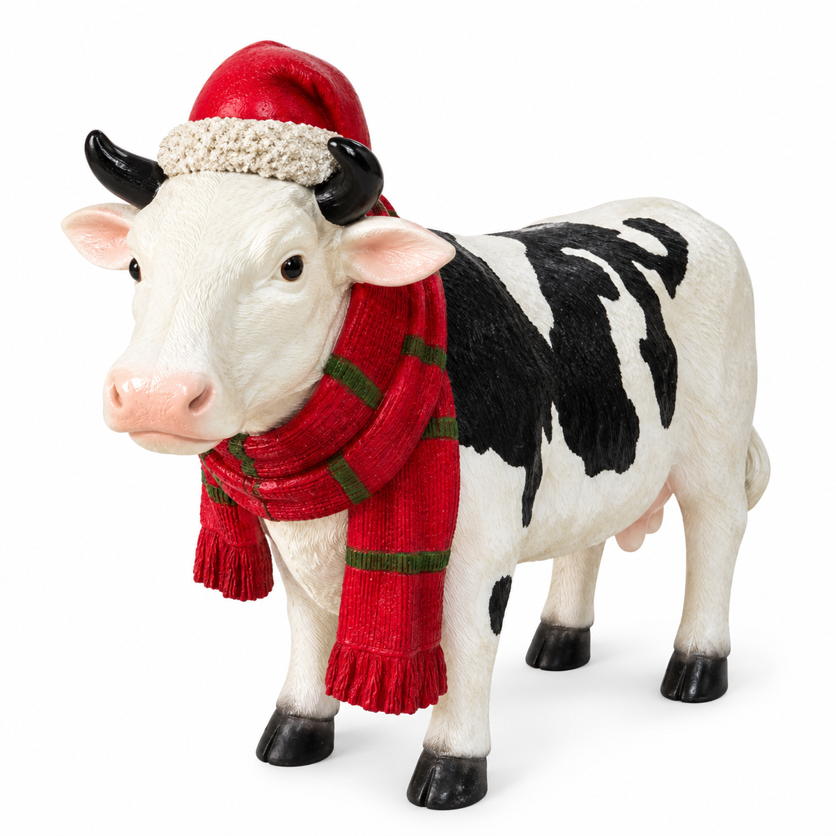 Xmas Cow 18cmH