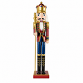 Nutcracker King – Burgundy & Navy, 55 cm