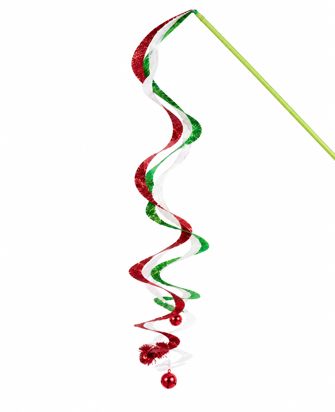Curl Bell Spray Red/White 42cm