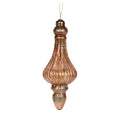 Copper Lined Drop Finial Ornament