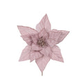 Pink Velour Poinsettia