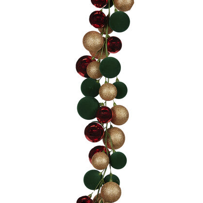 Eccentric Opulence Bauble Garland 1.8m