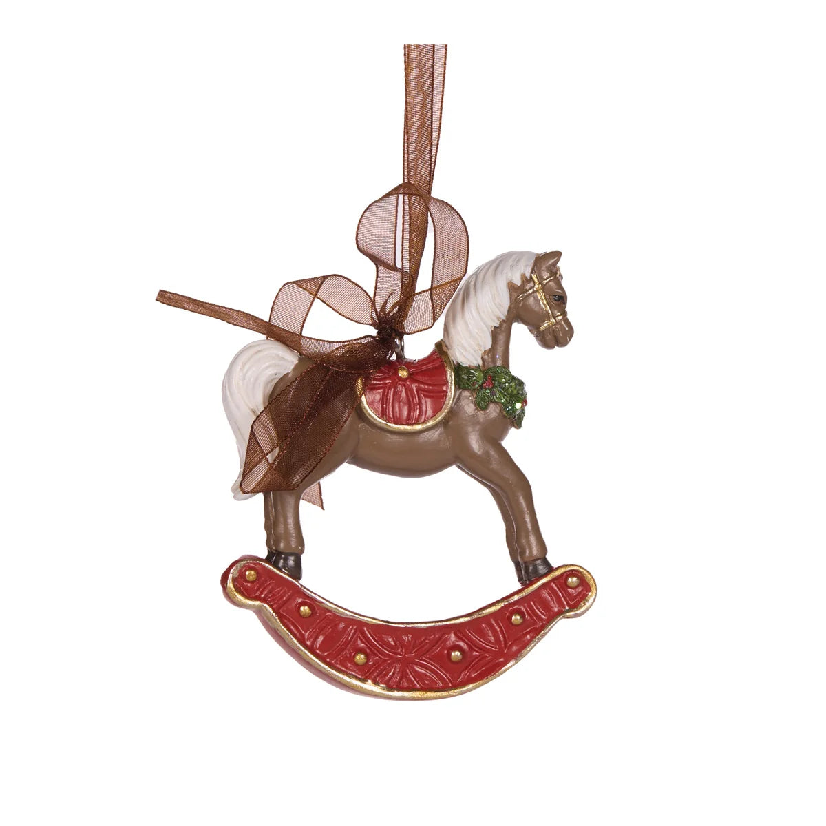 Traditional Rocking Horse Hanging 8.5cm