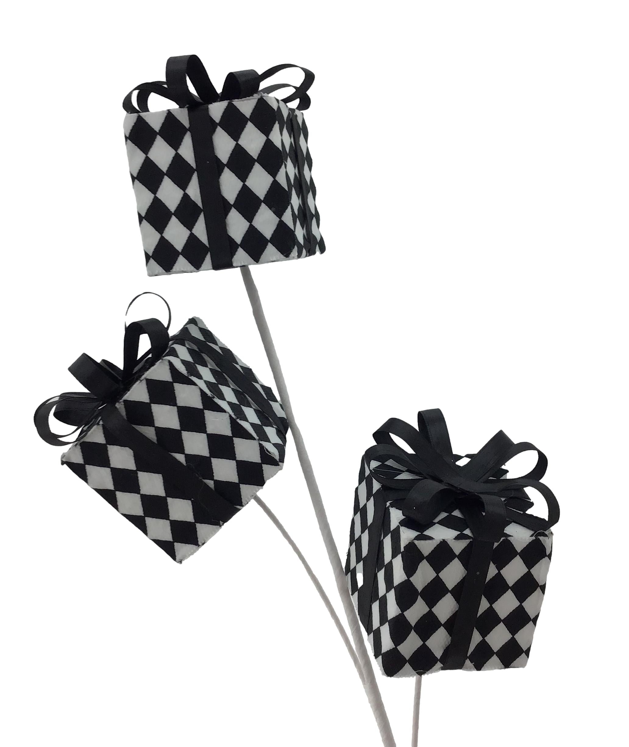 Black Harlequin Gift Spray – 70cm