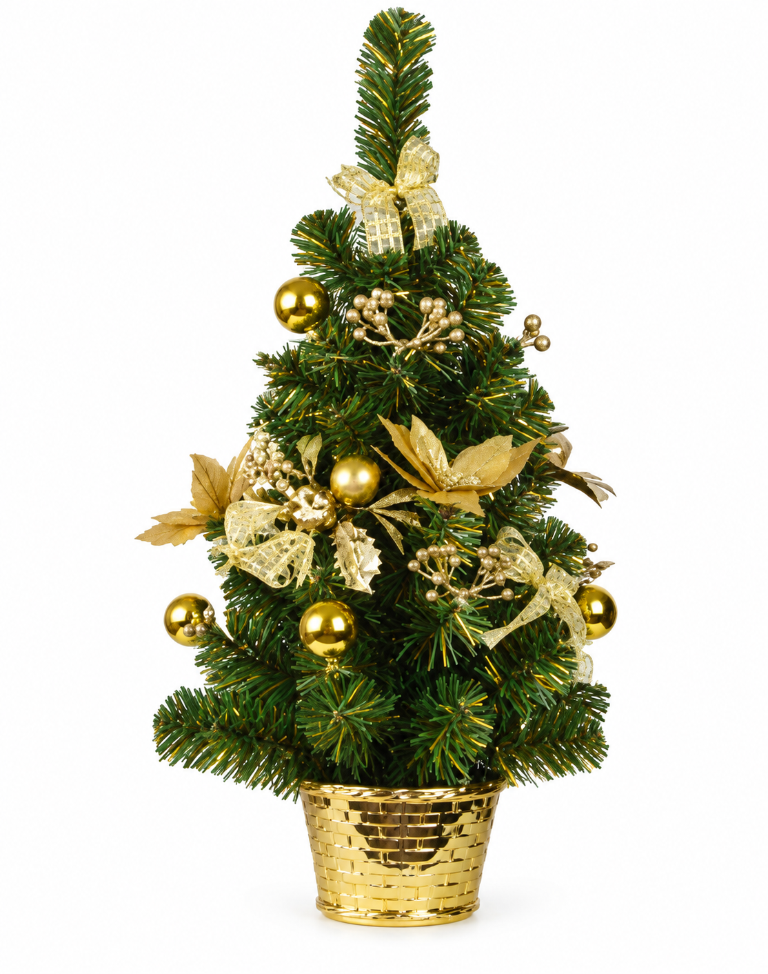 Gold Decorated Tree 45cm