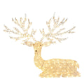 LED Sitting Reindeer Decoration – Warm White 132cm