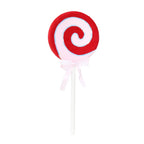 Giant Candycane Velvet Lollipop Decoration (6 Styles) 63cm