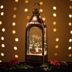 Snowing Gran Canaria Santa Lantern - Coming Soon