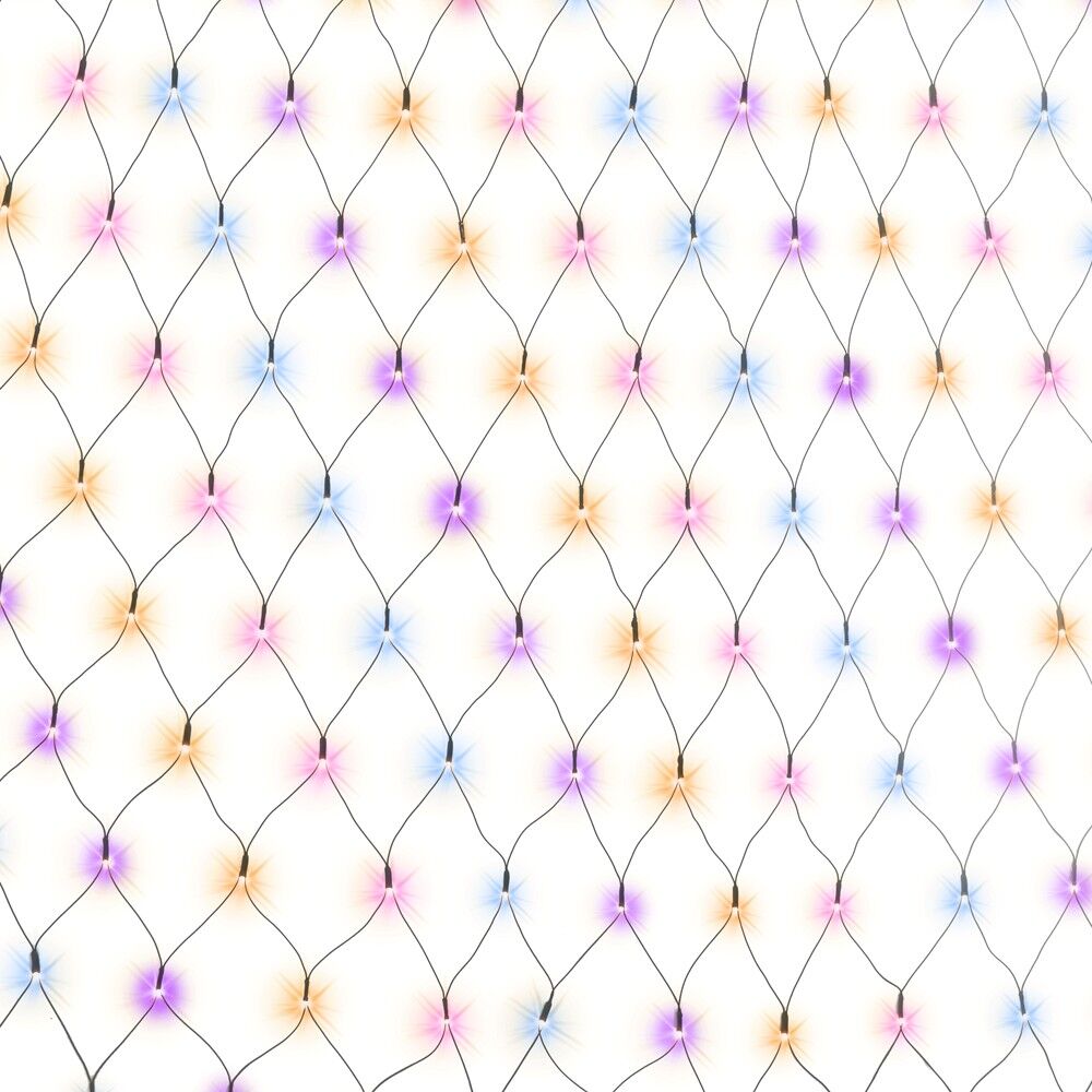Solar Carnival Net Lights – 150 LED