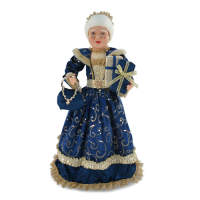 Mrs Claus Royal Blue 60cm