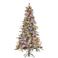 Snowy Stamford Spruce 7.5ft Tree with LED Lighting