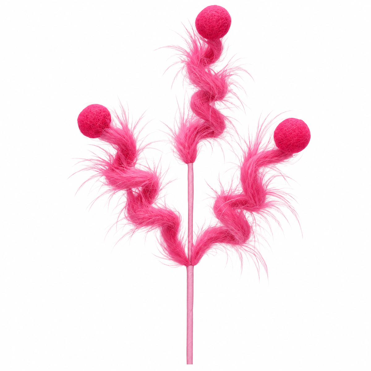 Pink Fluffy Coil Spray