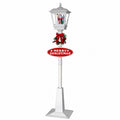 Christmas Lamp Post Snowing & Musical 180cm