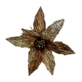 Copper Poinsettia 32cm