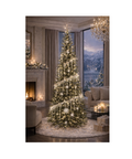 Floating Icicle Spiral Tree Light Set - Coming Soon
