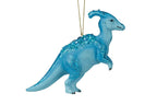 Parasaurolophus Dinosaur Hanging Decoration – Blue 15cm