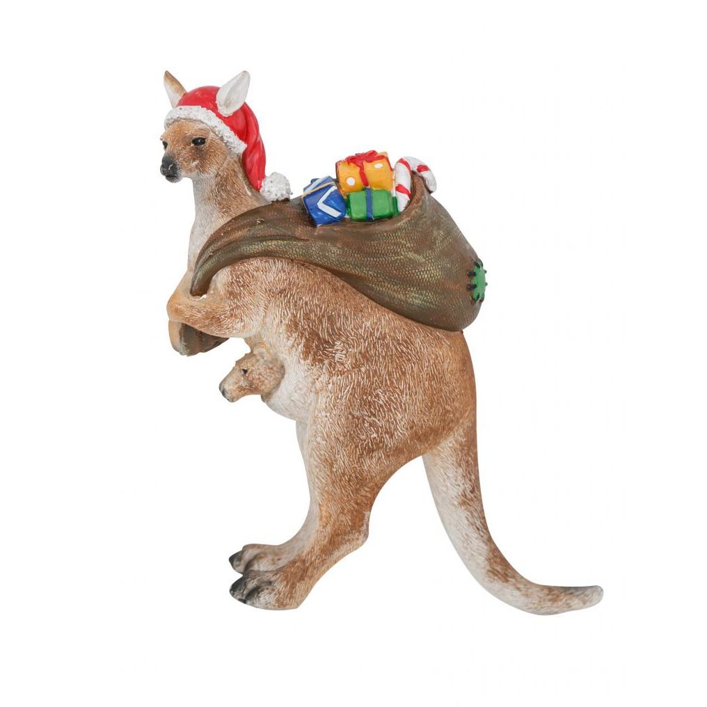 Christmas Kangaroo 16cm