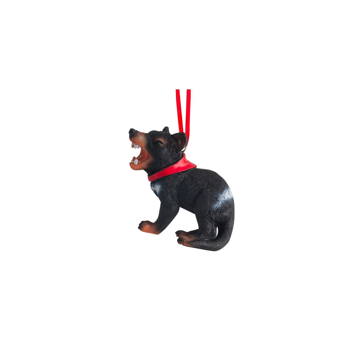 Tassie Devil Cowboy Tree Decoration 6cm