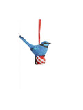 Blue Wren Tree Decoration 9cm