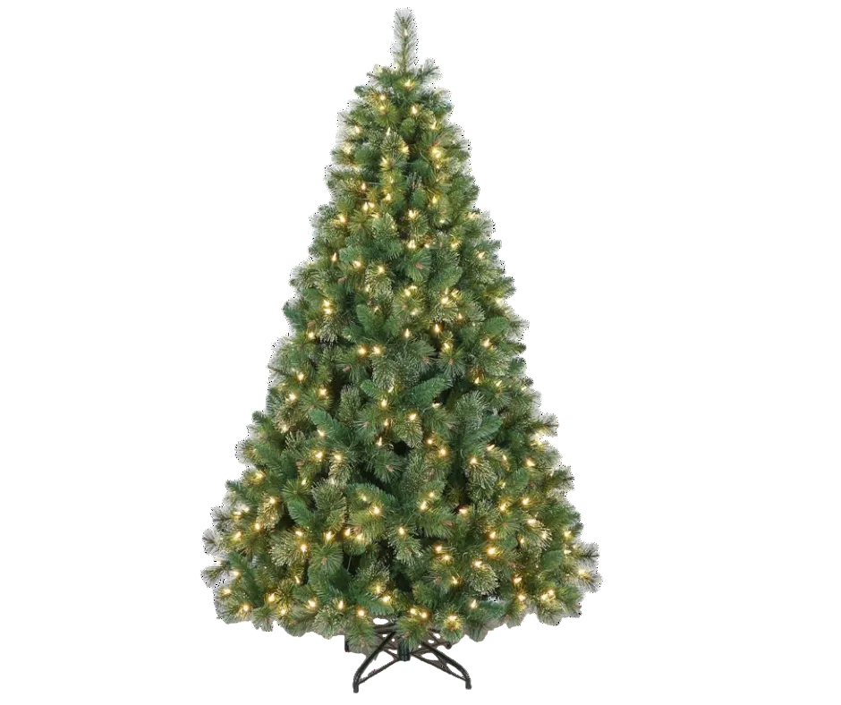 Australian Evergreen Classic Pine 2.4m Tree with LED Lighting