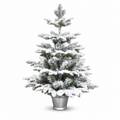 Snowy Potted Tree - 90cm