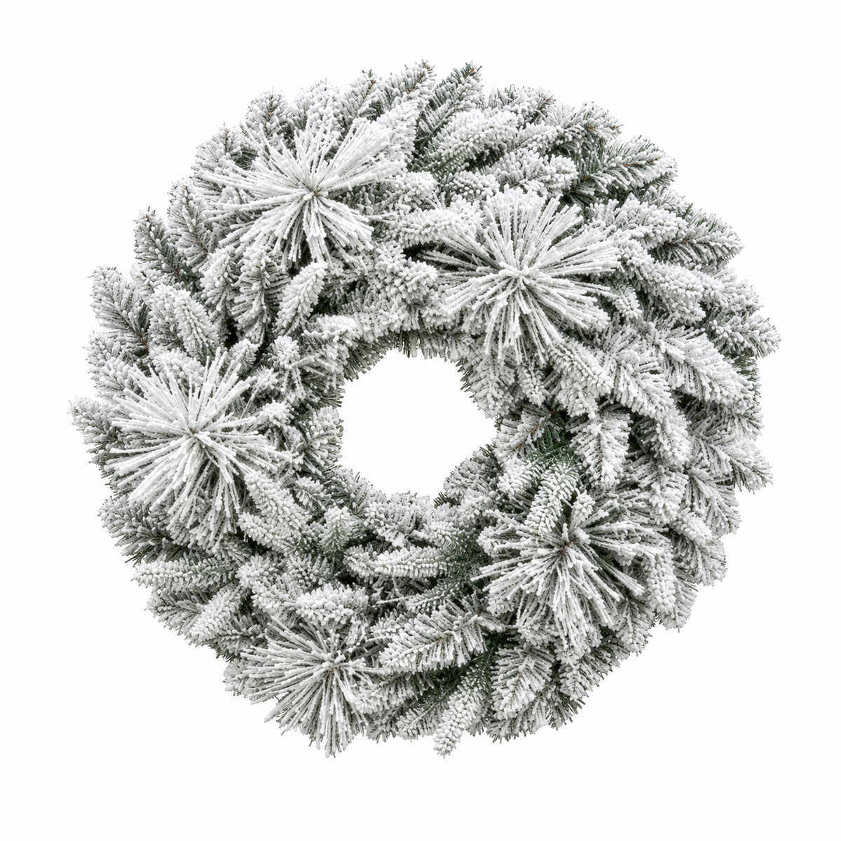 Snowy Wreath 60cm