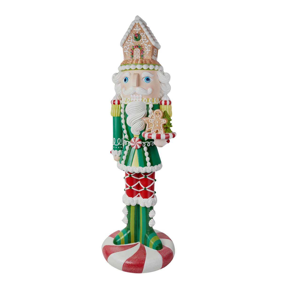 Christmas Candy & Gingerbread Nutcracker – 186cm