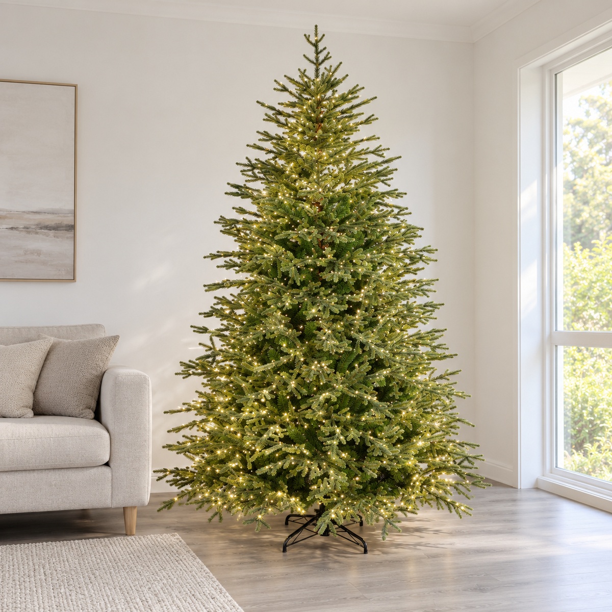 Evergreen Norway Spruce Pre-Lit 240cm