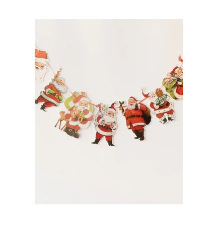 Vintage Santa Banner - Memories
