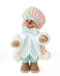 Pastel Gingerbread Figure – Pink & Blue (38cm)