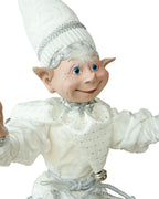 Christmas Elf Snowy 45cm – White Christmas Collection
